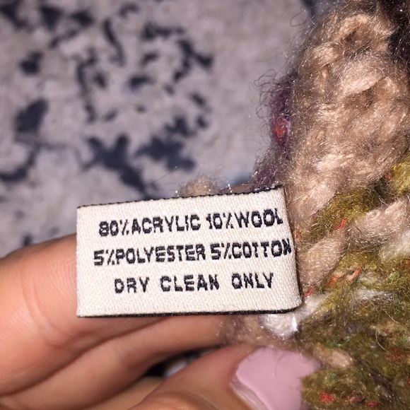 NWT Lucky Brand Checkered Knit Hat - Picture 5 of 5